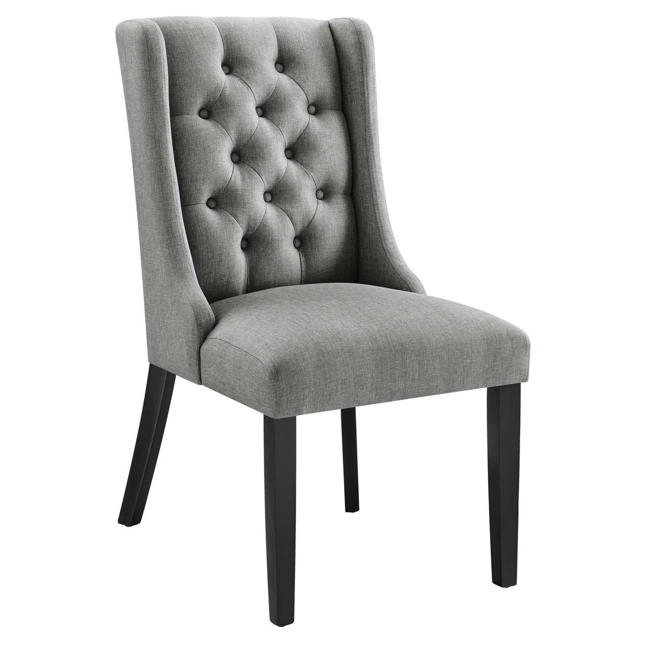 Bellarett Fabric Dining Chair, Light Gray