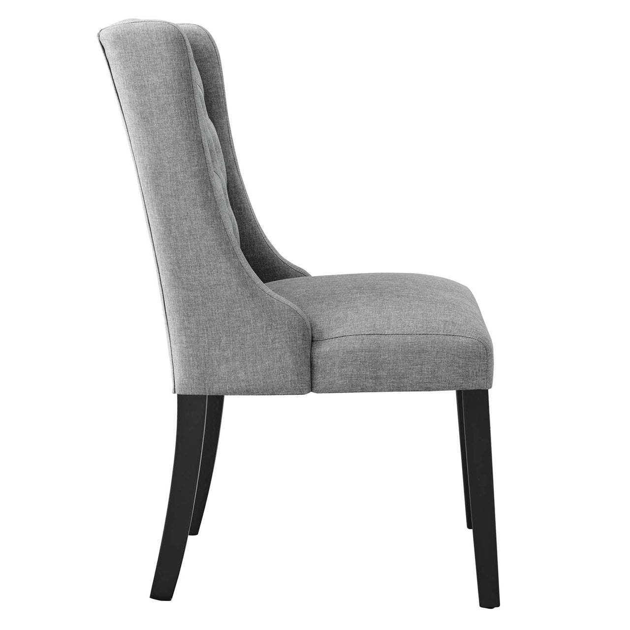 Bellarett Fabric Dining Chair, Light Gray