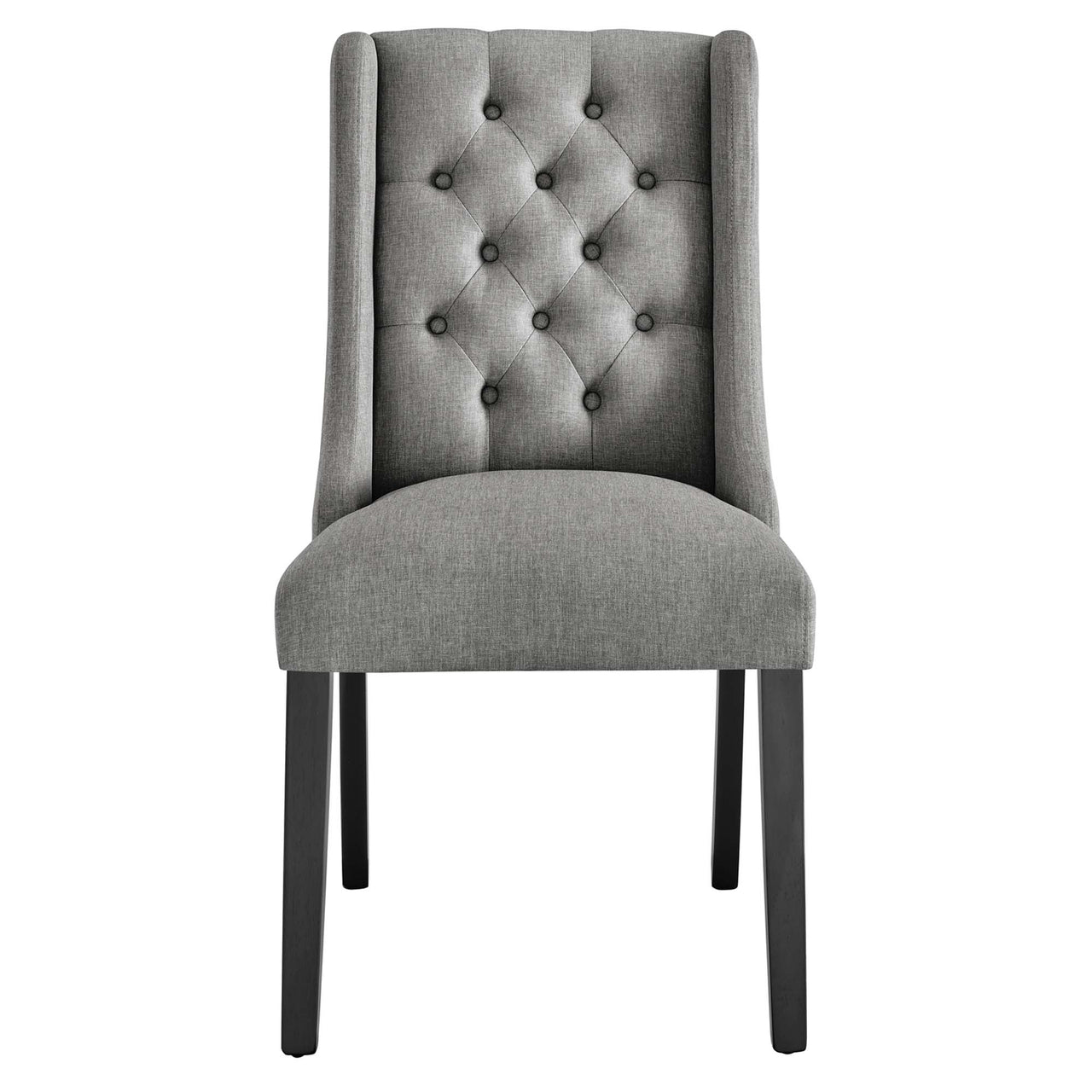 Bellarett Fabric Dining Chair, Light Gray
