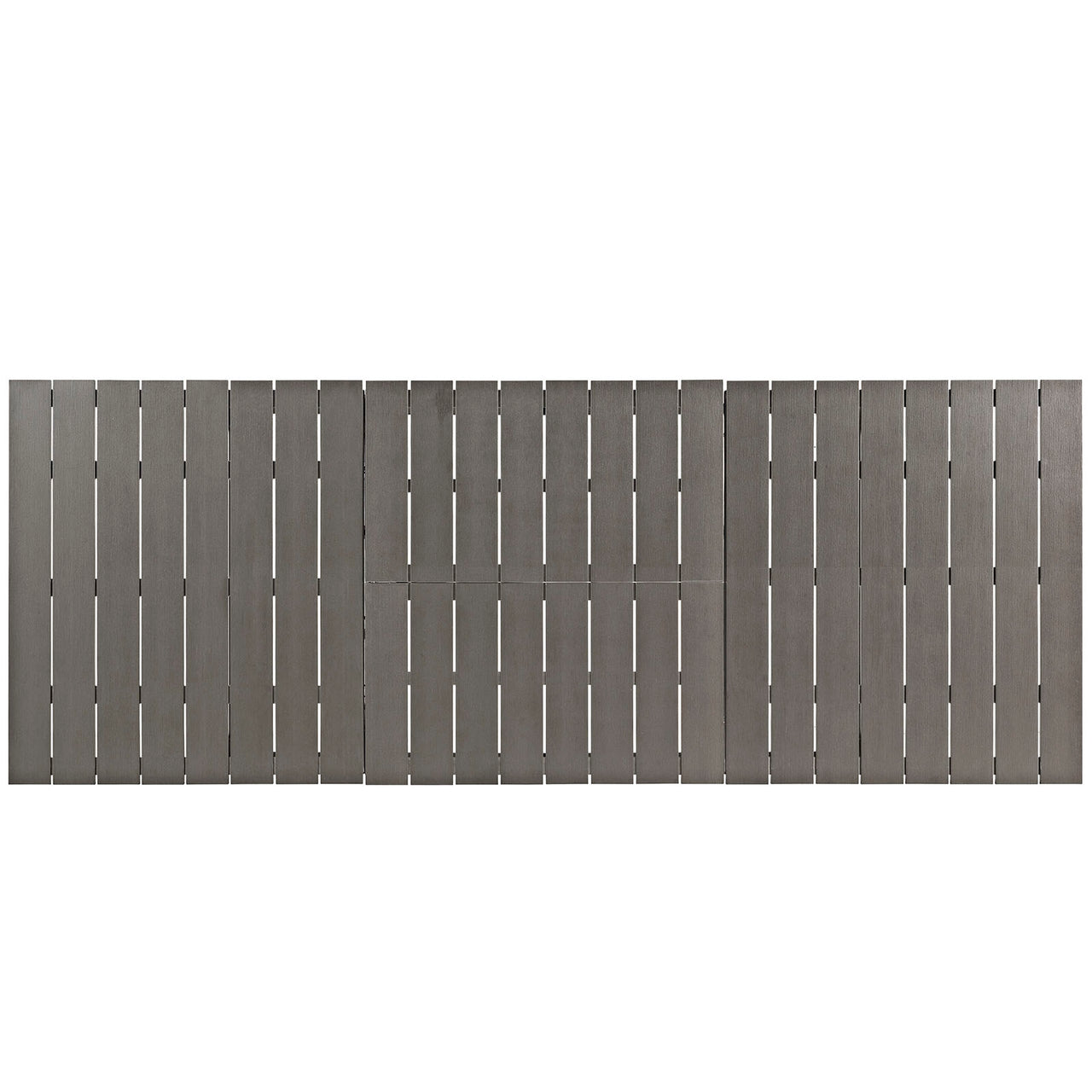 Shorea Alfresco Dining Table, Silver & Gray