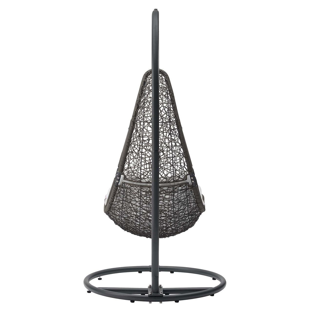 Avielle Swing Chair, Gray & White