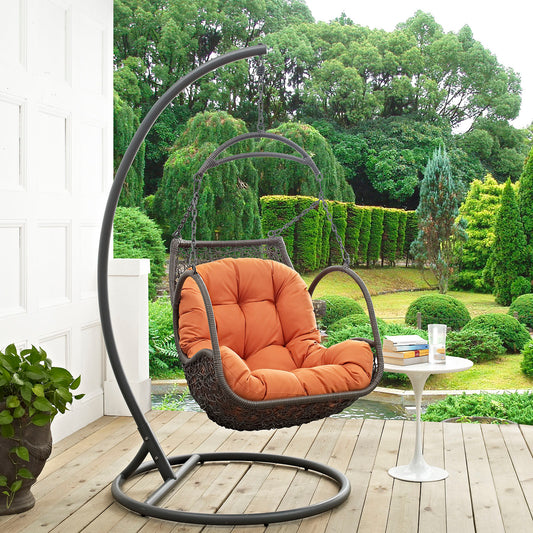Aviary Alfresco Swing Chair, Orange