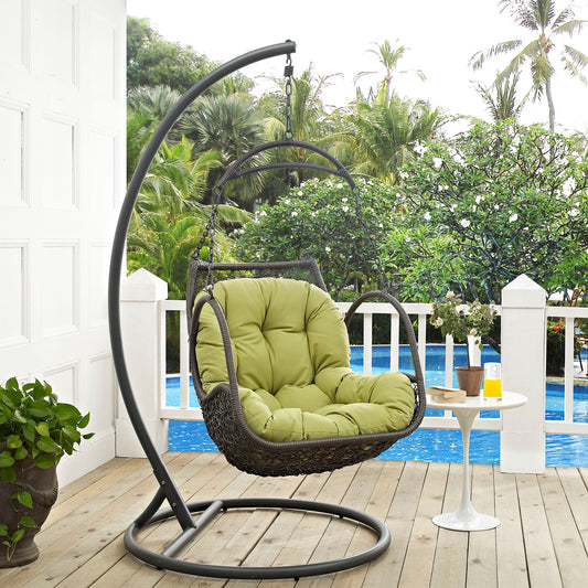 Aviary Alfresco Swing Chair, Peridot