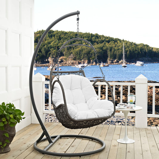 Aviary Alfresco Swing Chair, White