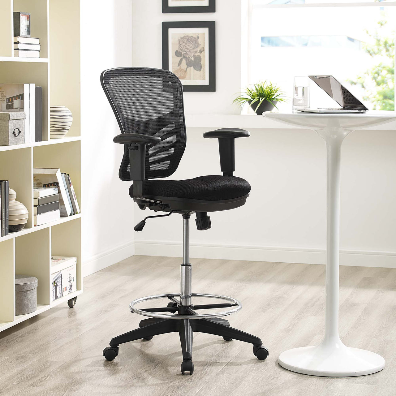 Articulate Drafting Chair, Black