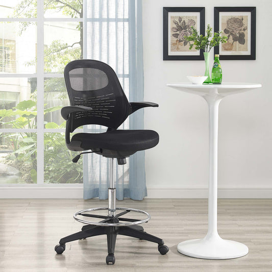 Movira Drafting Chair, Black
