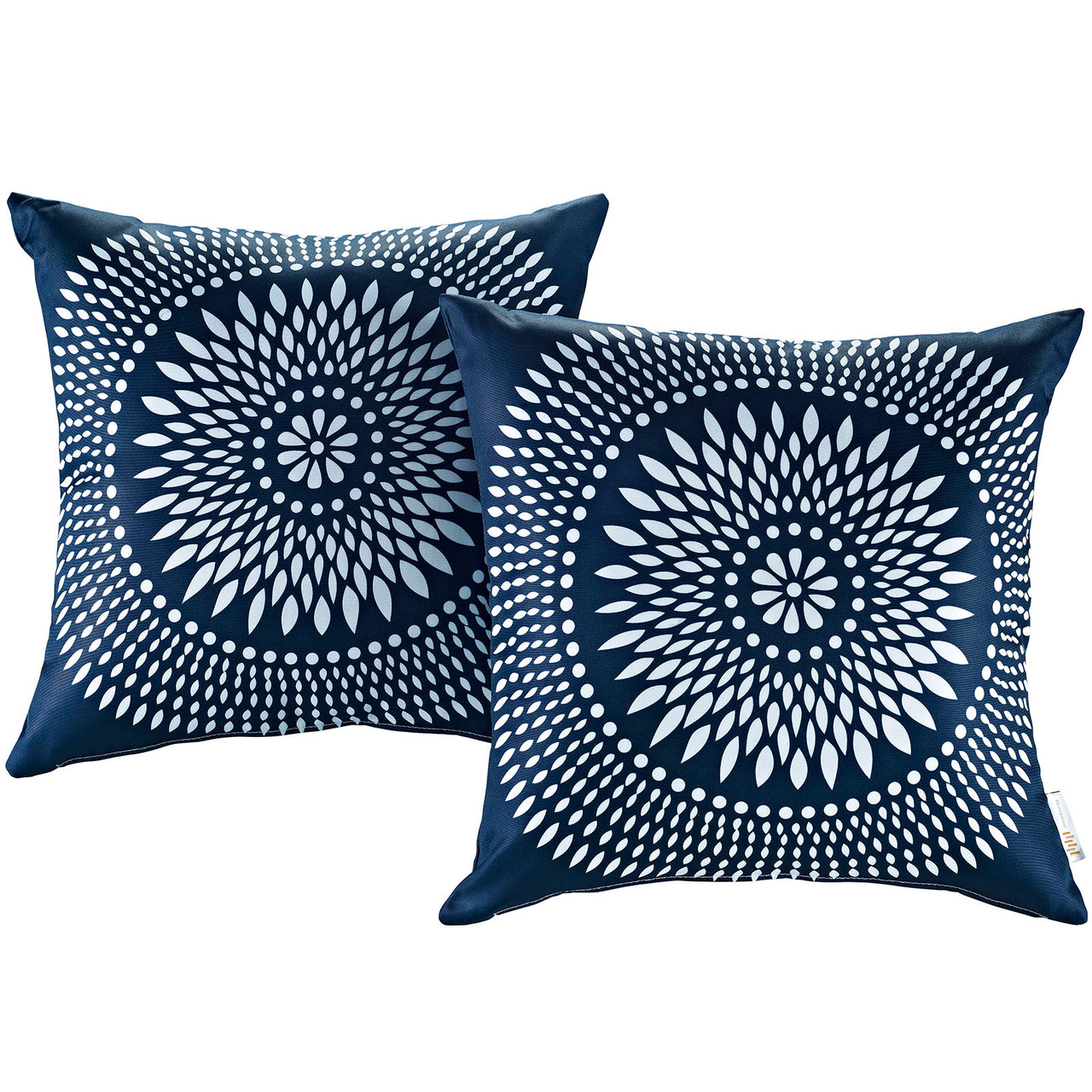 Modway 2 Piece Outdoor Patio Pillow Set, Blossom