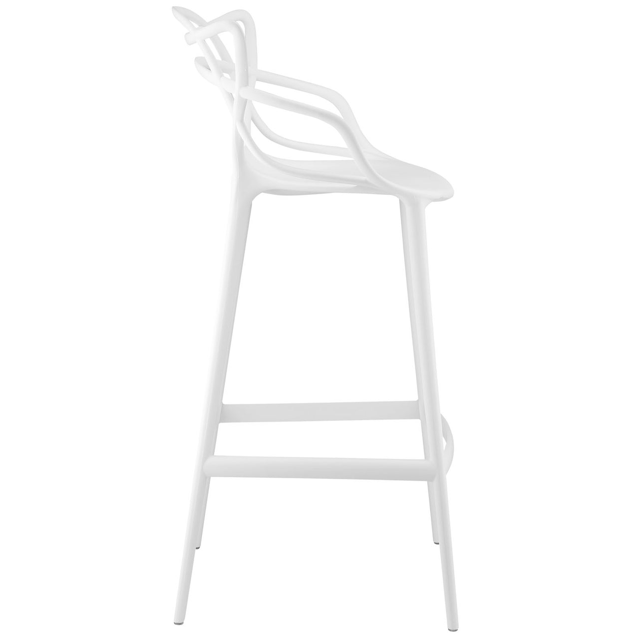 Entangled Bar Stool Set of 4, White