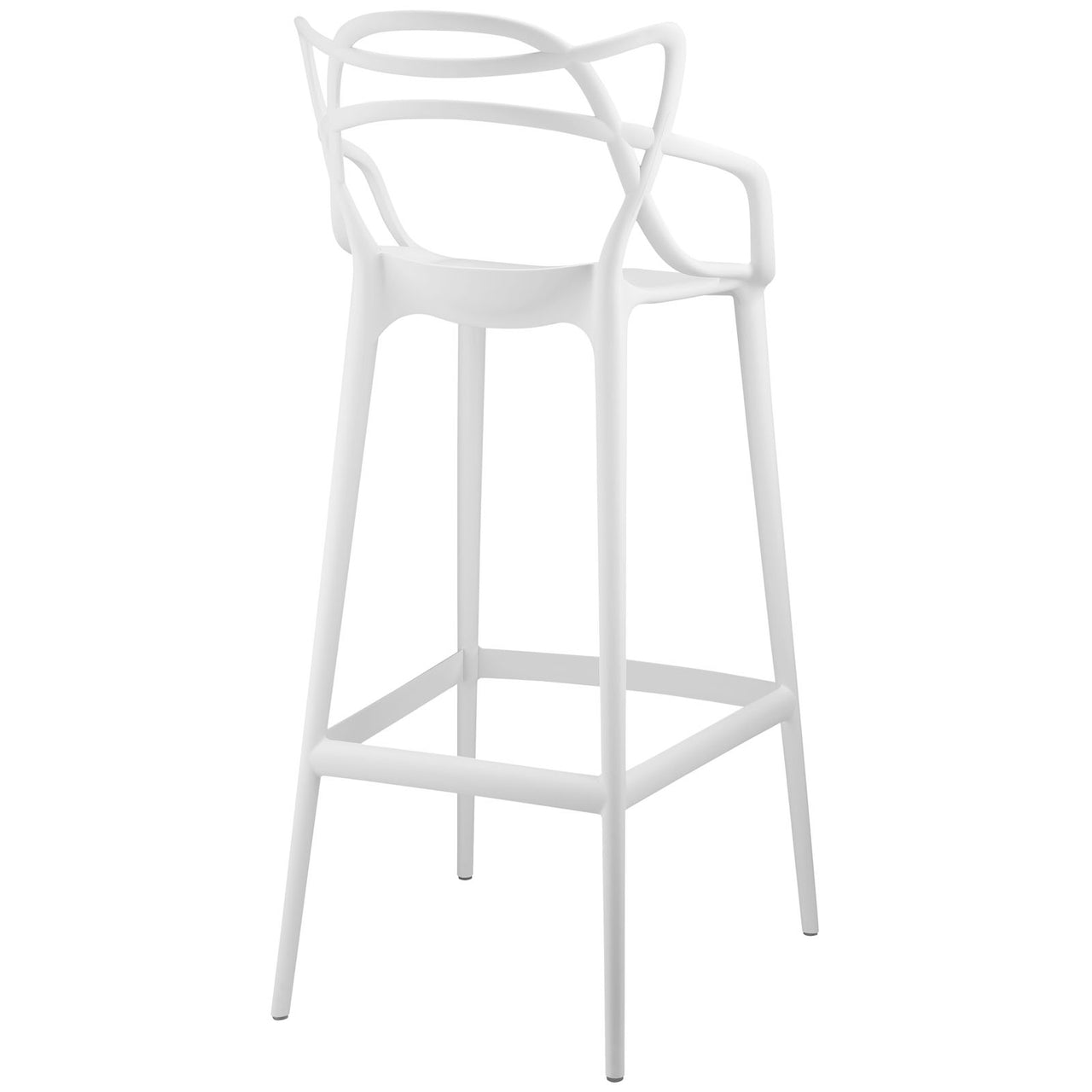 Entangled Bar Stool Set of 4, White