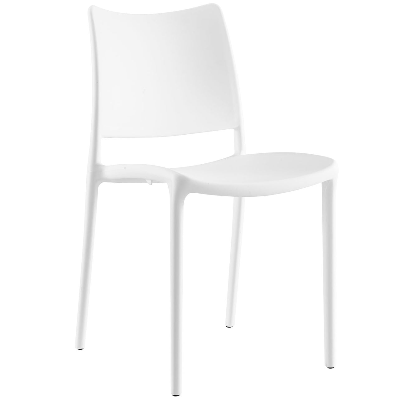 Vibe Indoor | Outdoor Dining Chair Set of 4, White