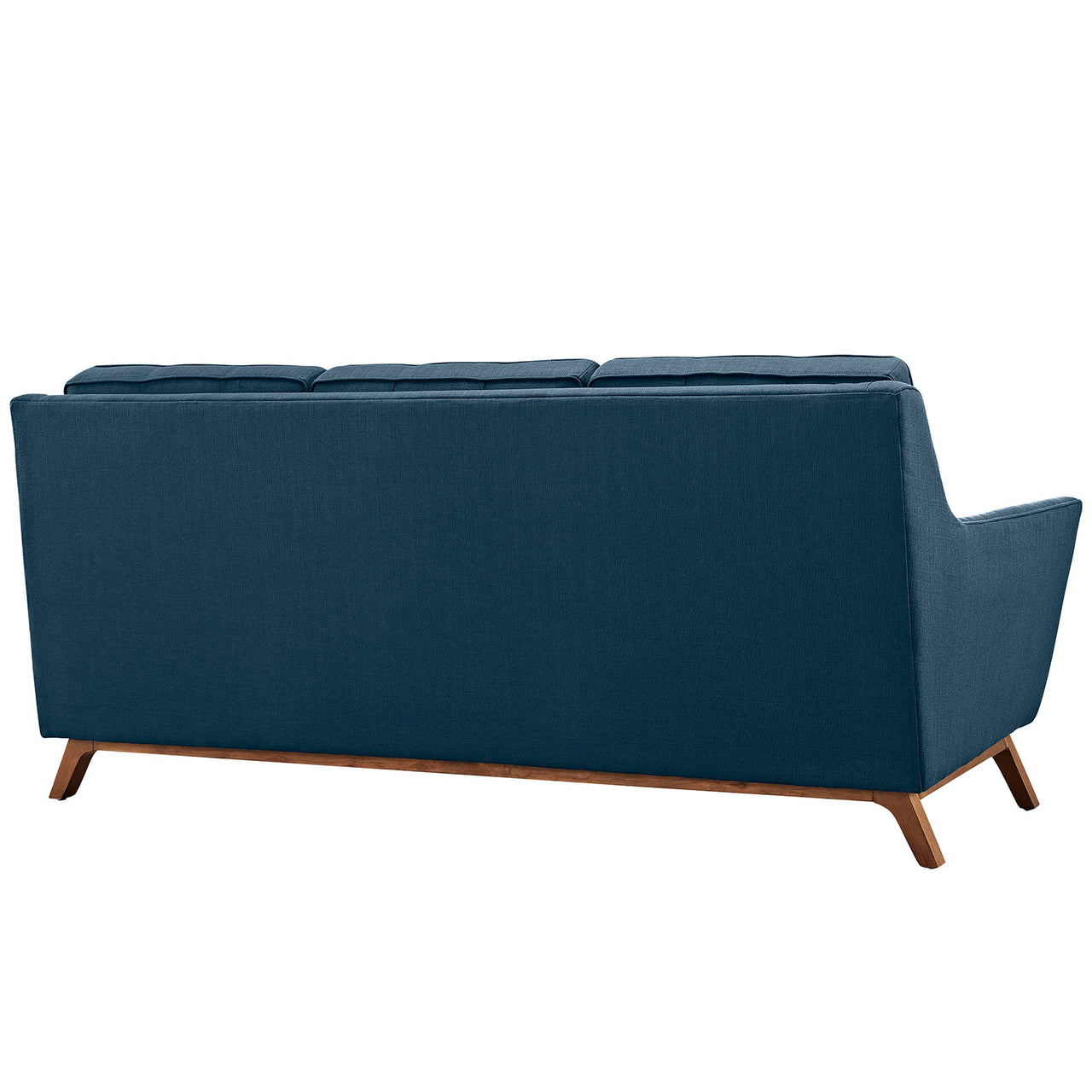 Beguile Upholstered Fabric Living Room Set Set of 2, Azure