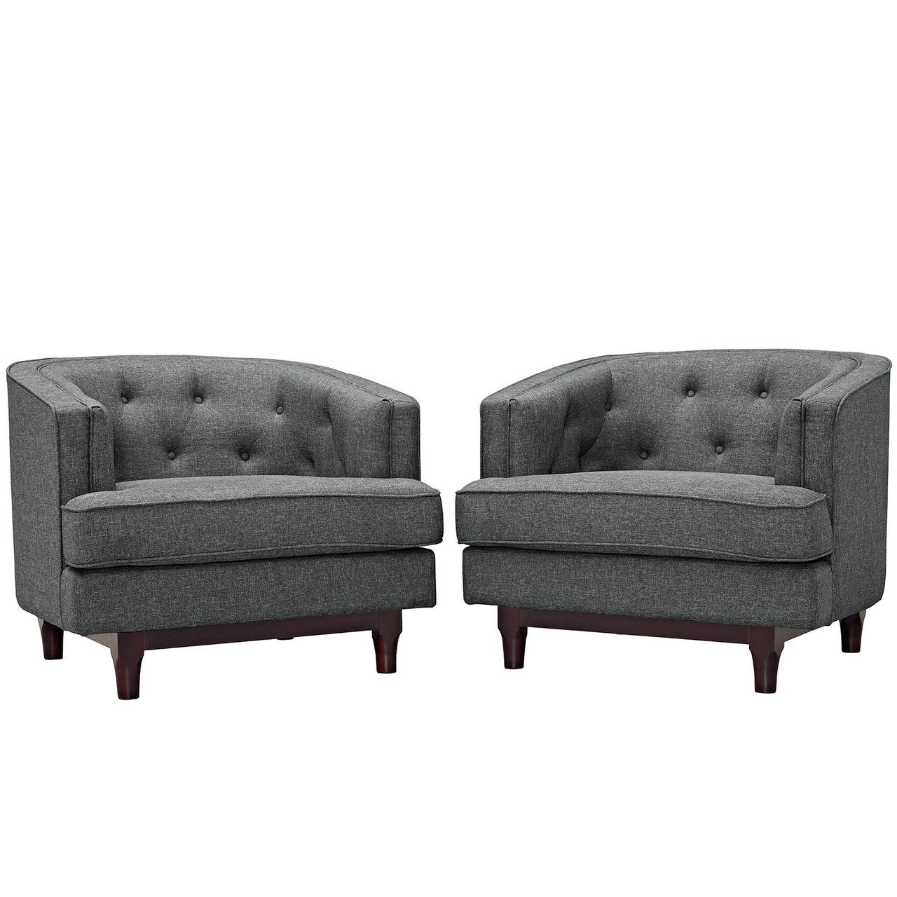 Anchor Armchairs Set of 2, Gray