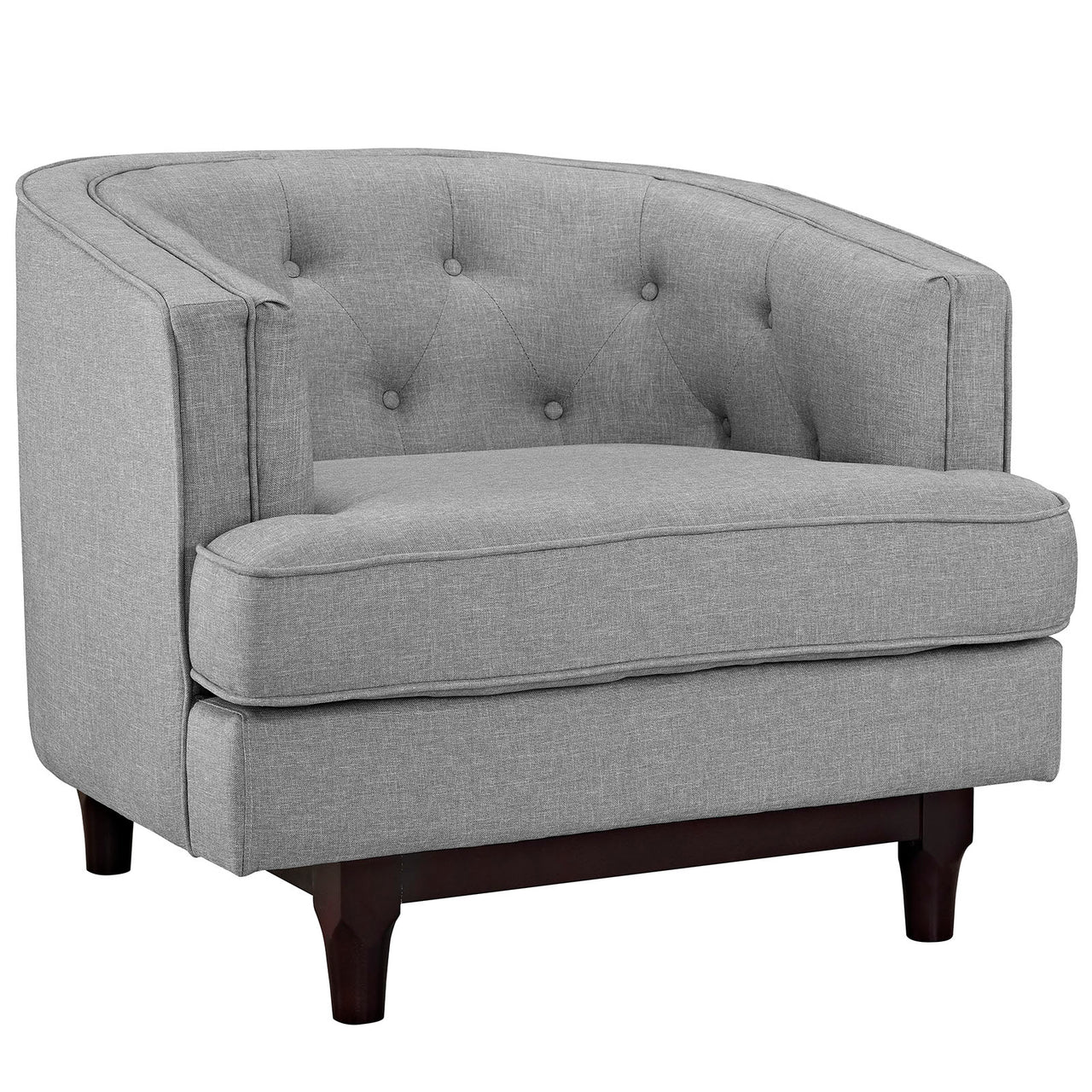 Anchor Armchairs Set of 2, Light Gray