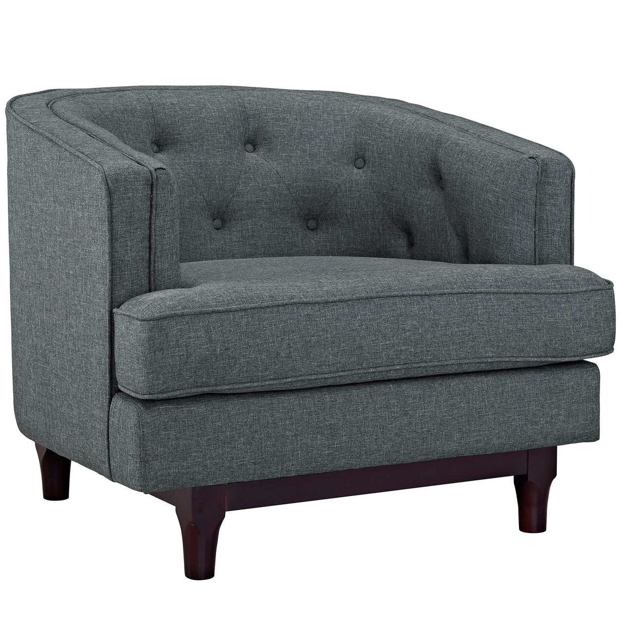 Coast Living Room Set Set of 2, Gray