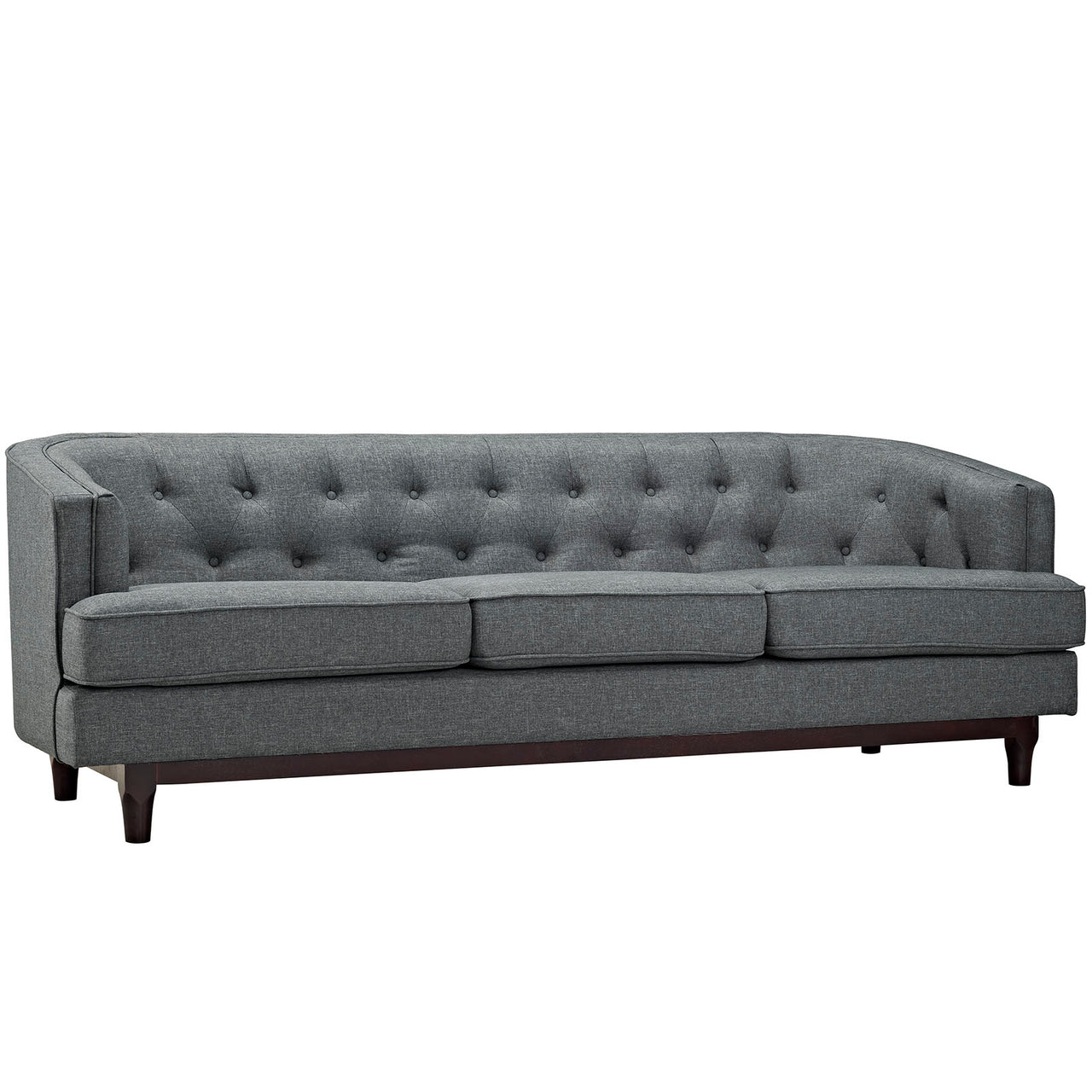 Coast Living Room Set Set of 2, Gray