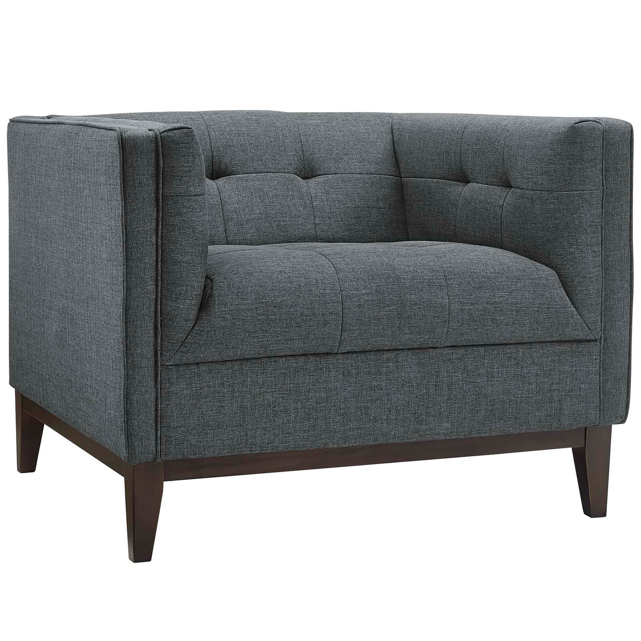 Classique Accent Chair Set of 2, Gray