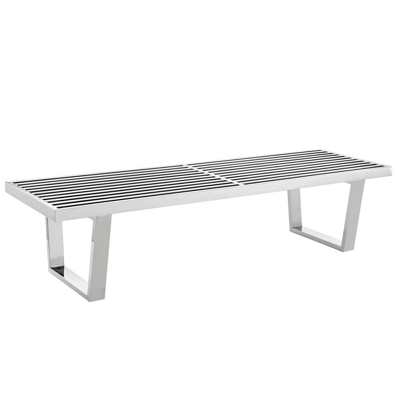 Nyssara Bench, Large, Silver