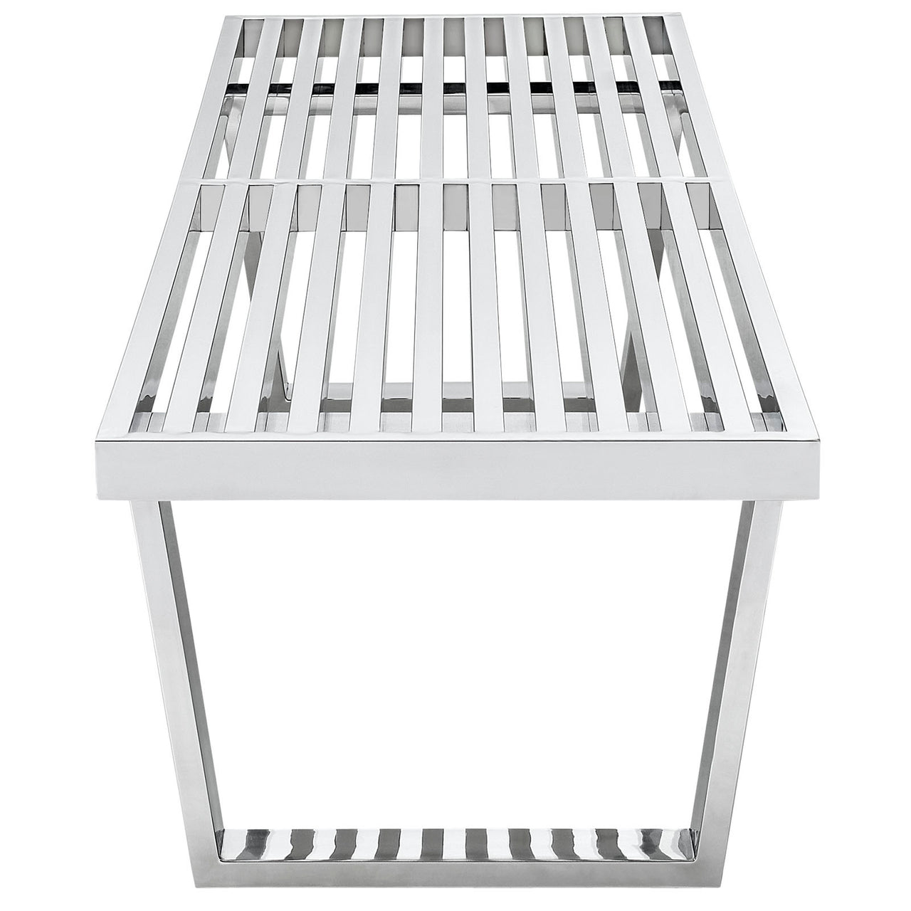 Nyssara Bench, Large, Silver