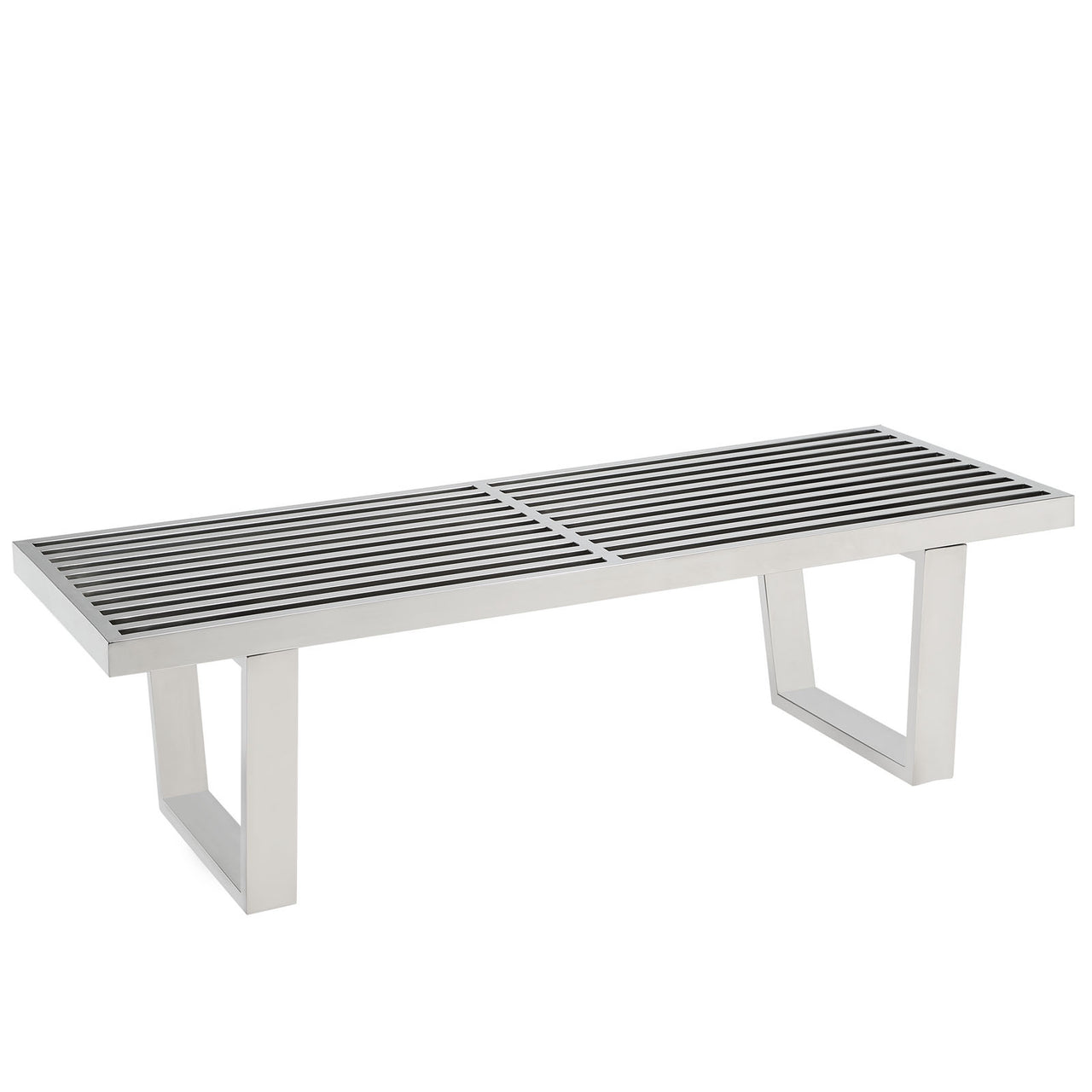 Nyssara Bench, Small, Silver