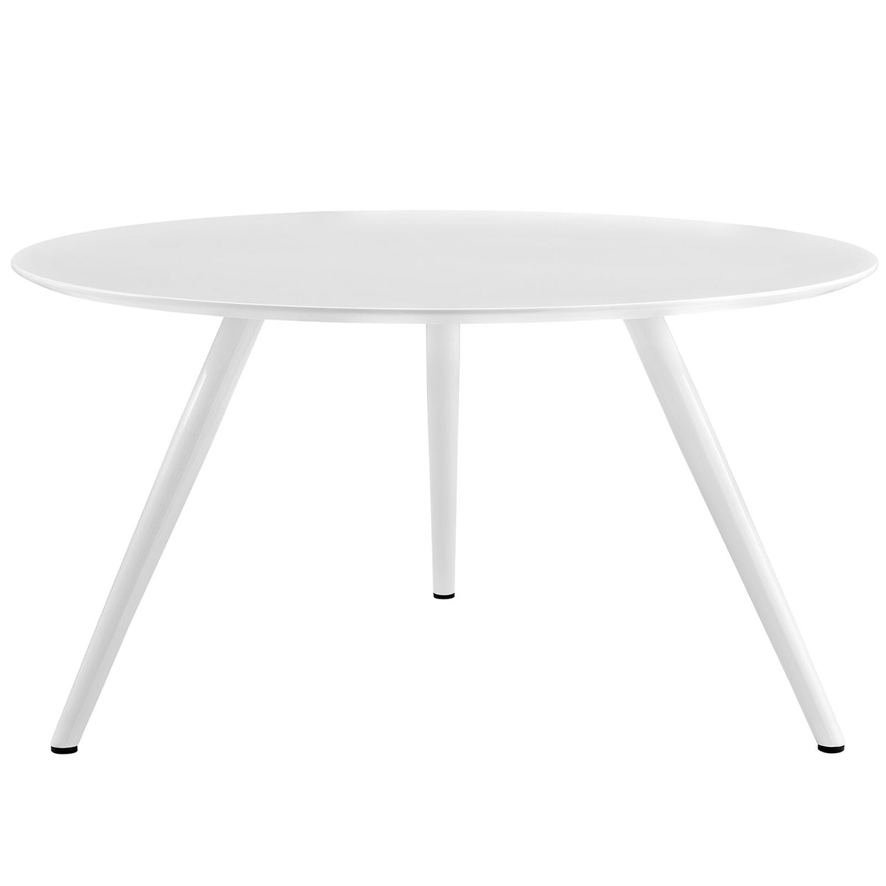 Ensemble Round Dining Table with Tripod Base, Extra Large, White