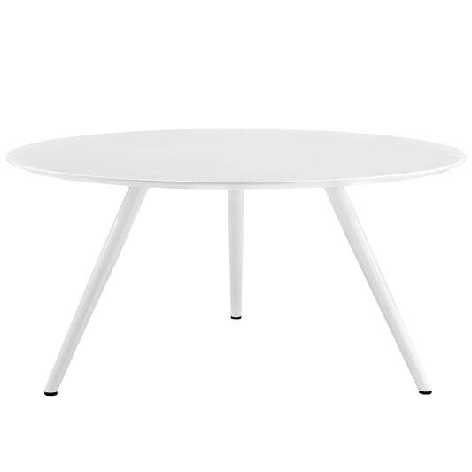 Ensemble Round Dining Table with Tripod Base, XXL, White
