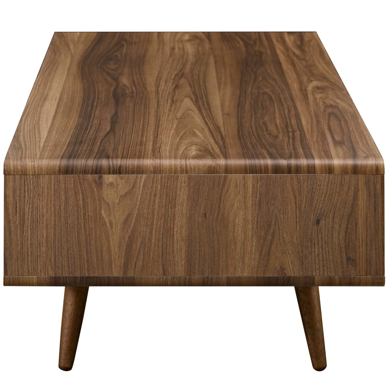 Erisen Coffee Table, Walnut & White
