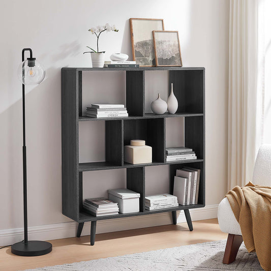 Erisen Bookcase, Medium, Charcoal