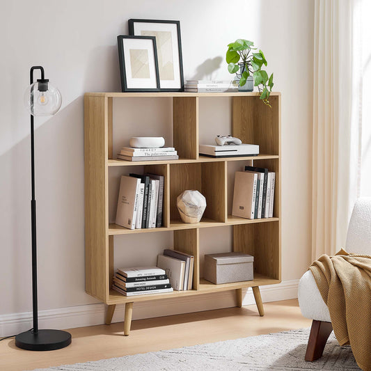 Erisen Bookcase, Medium, Oak