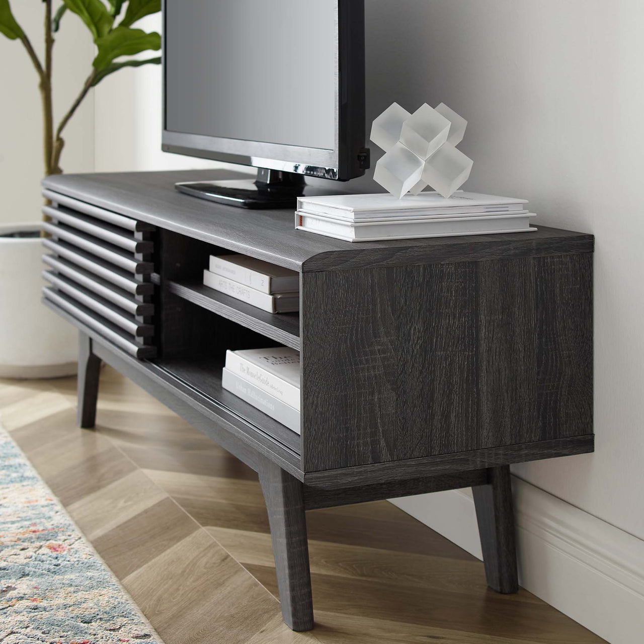 Render 48” TV Stand, Charcoal