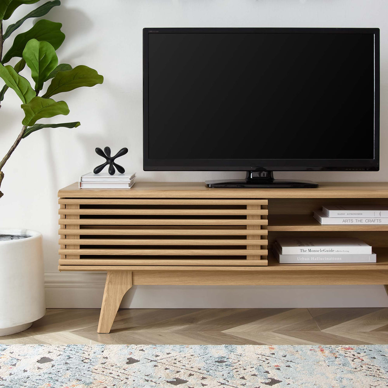 Render 48” TV Stand, Oak