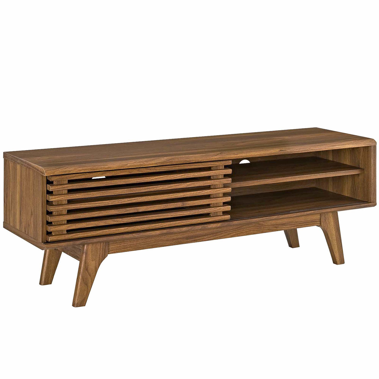 Ventra TV Stand, Small, Walnut