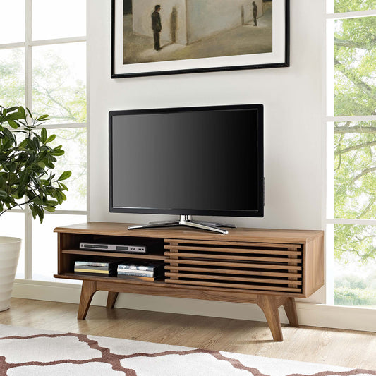 Ventra TV Stand, Small, Walnut