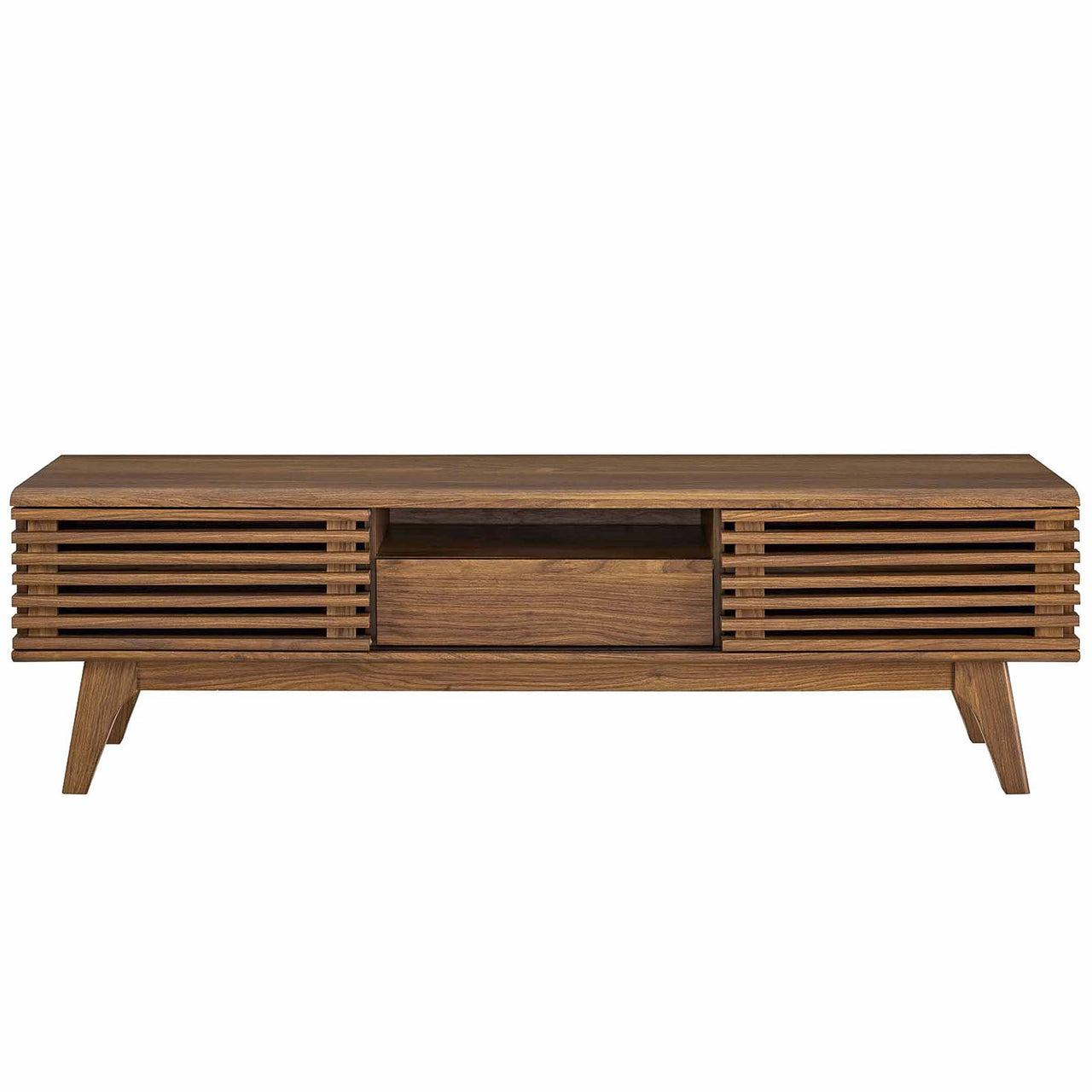 Ventra TV Stand, Medium, Walnut