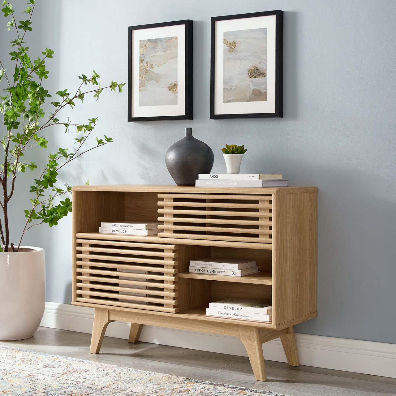 Ventra Display Stand, Oak