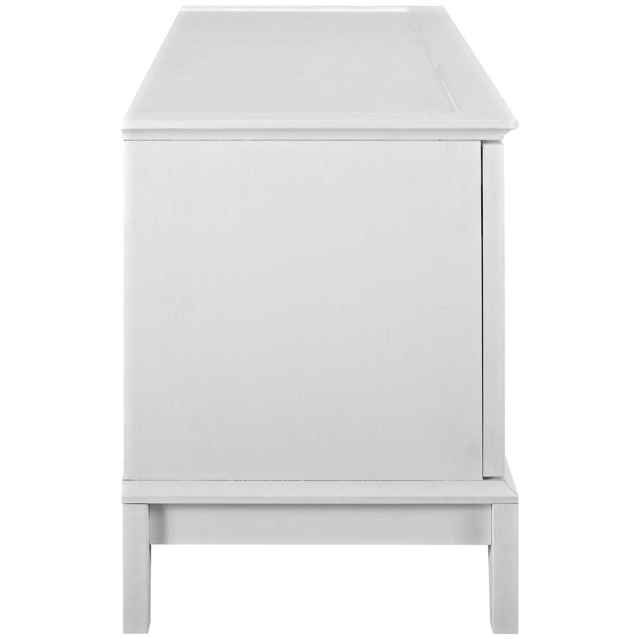Isle 47” TV Stand, White
