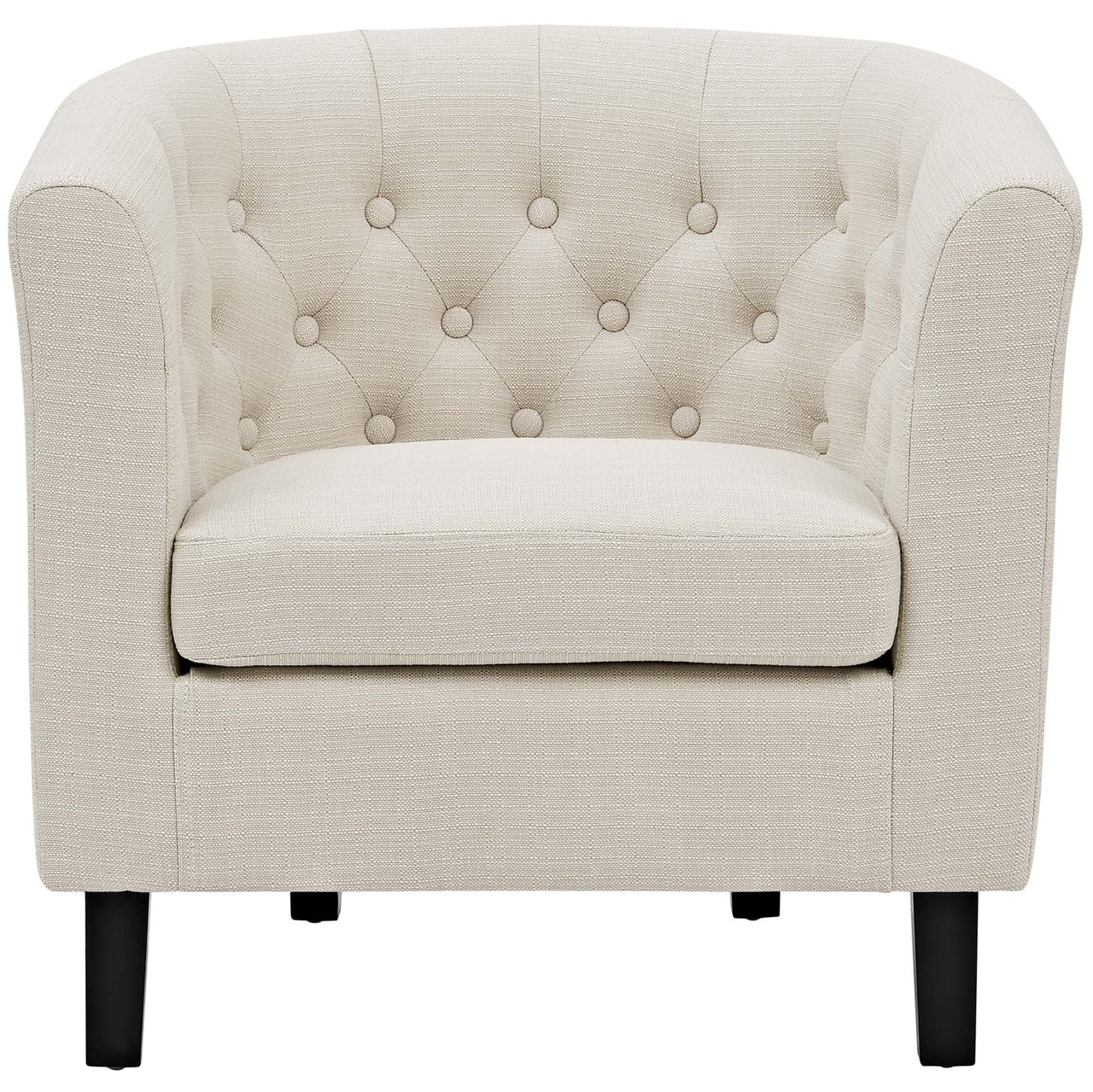 Prospect Upholstered Fabric Armchair, Beige