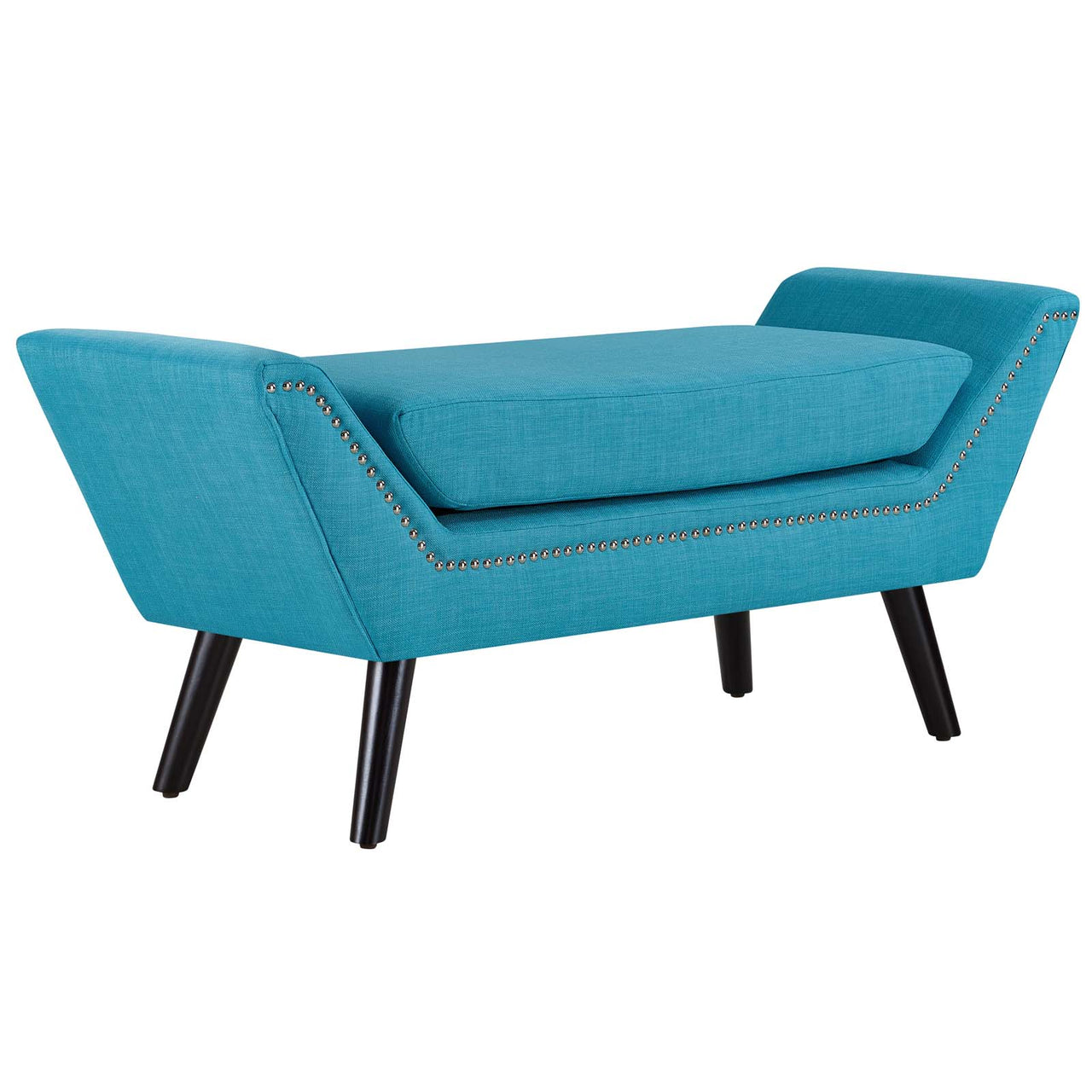 Verlane Fabric Bench, Caspian Blue