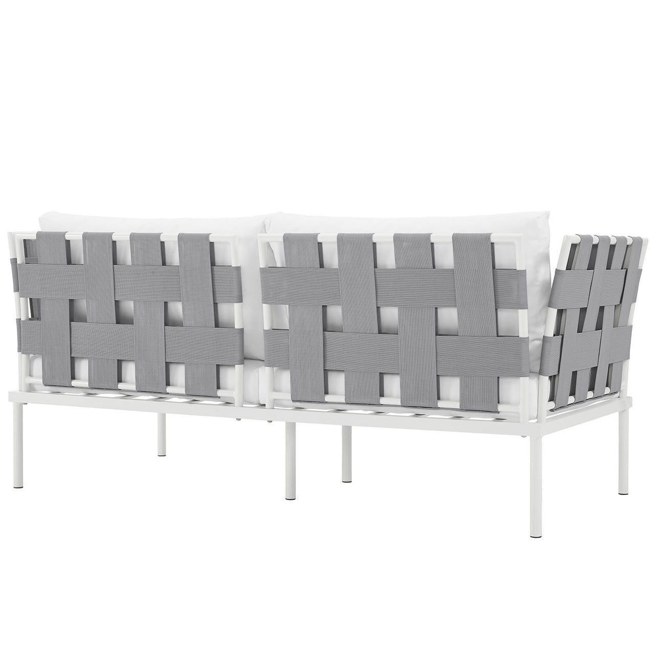 Harmonize Alfresco Loveseat, White