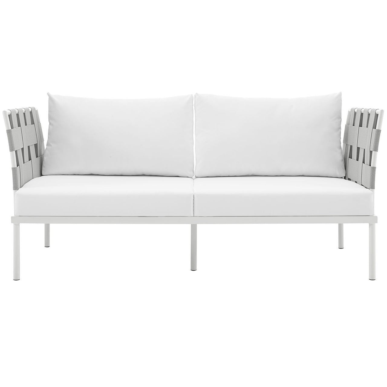 Harmonize Alfresco Loveseat, White