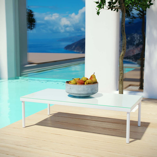 Harmonize Alfresco Coffee Table, White