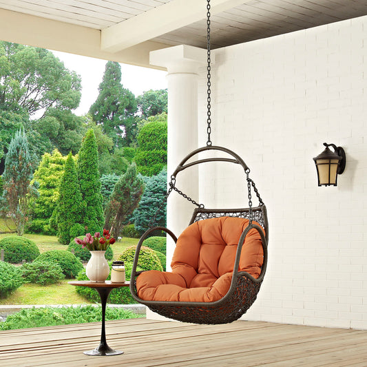 Aviary Alfresco Swing Chair w/o Stand, Orange