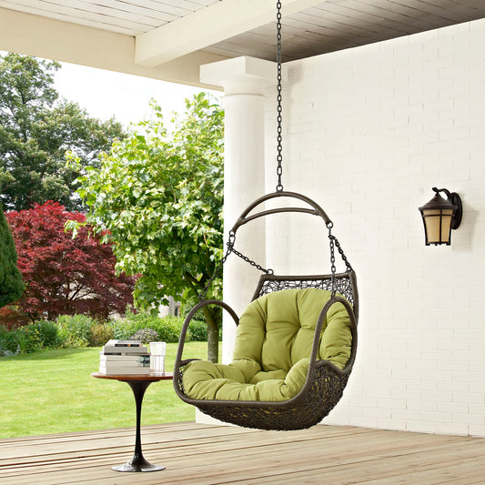 Aviary Alfresco Swing Chair w/o Stand, Peridot