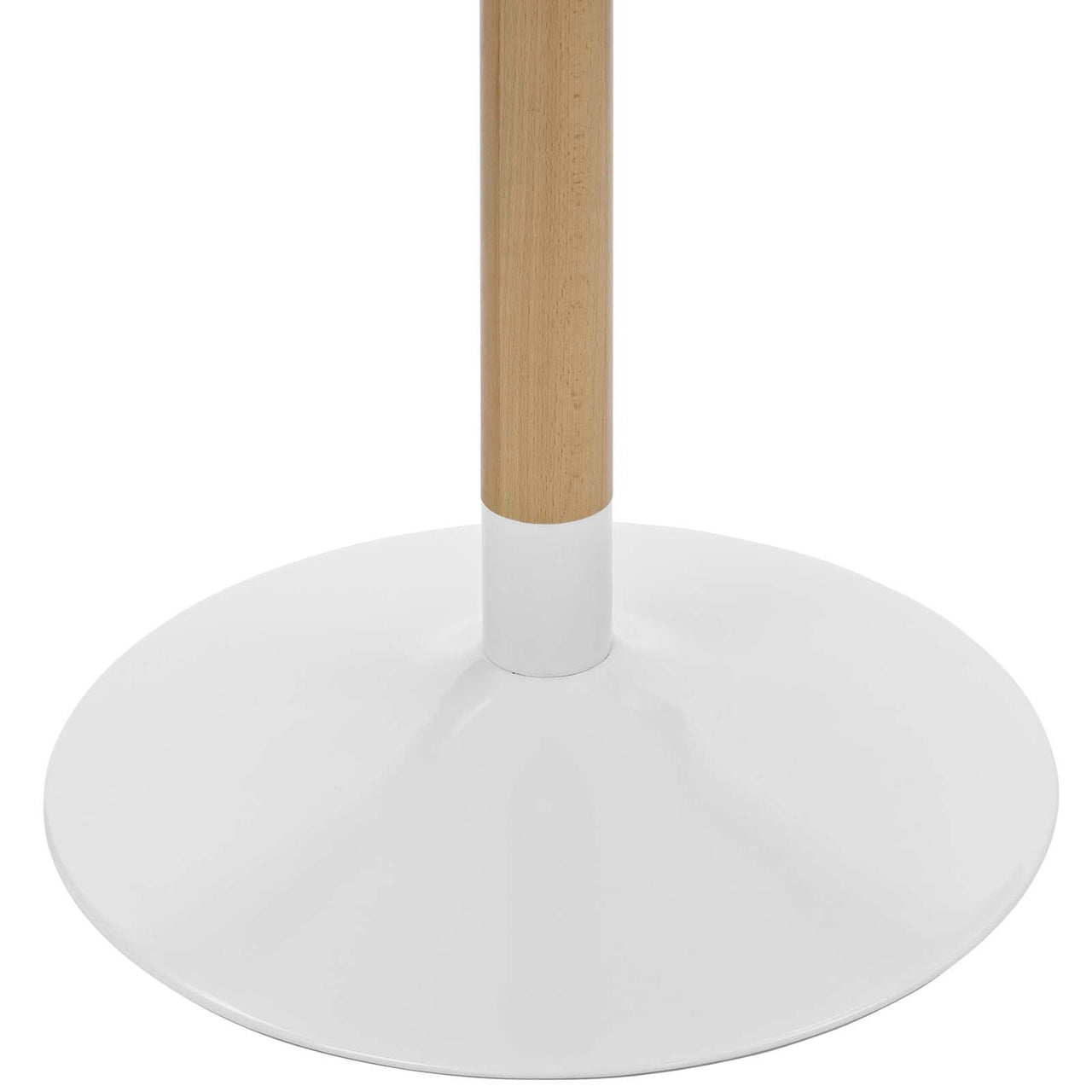 Odris Round Dining Table, White