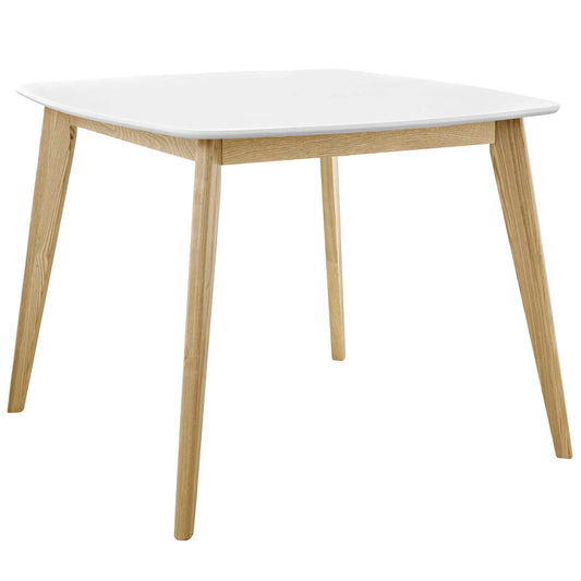 Caevira Dining Table, White