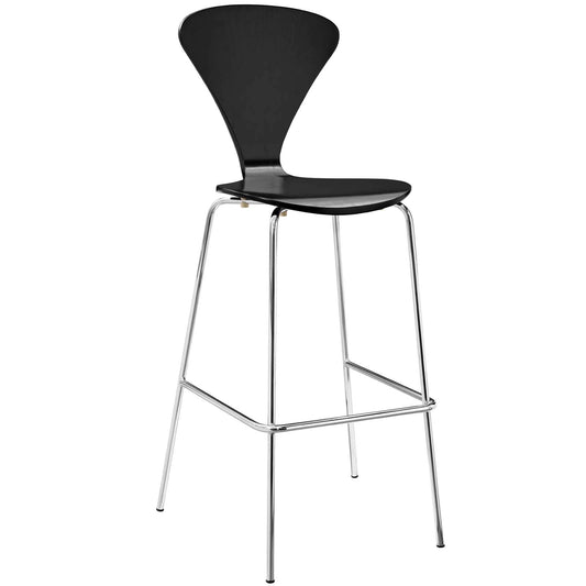 Condense Dining Bar Stool, Black