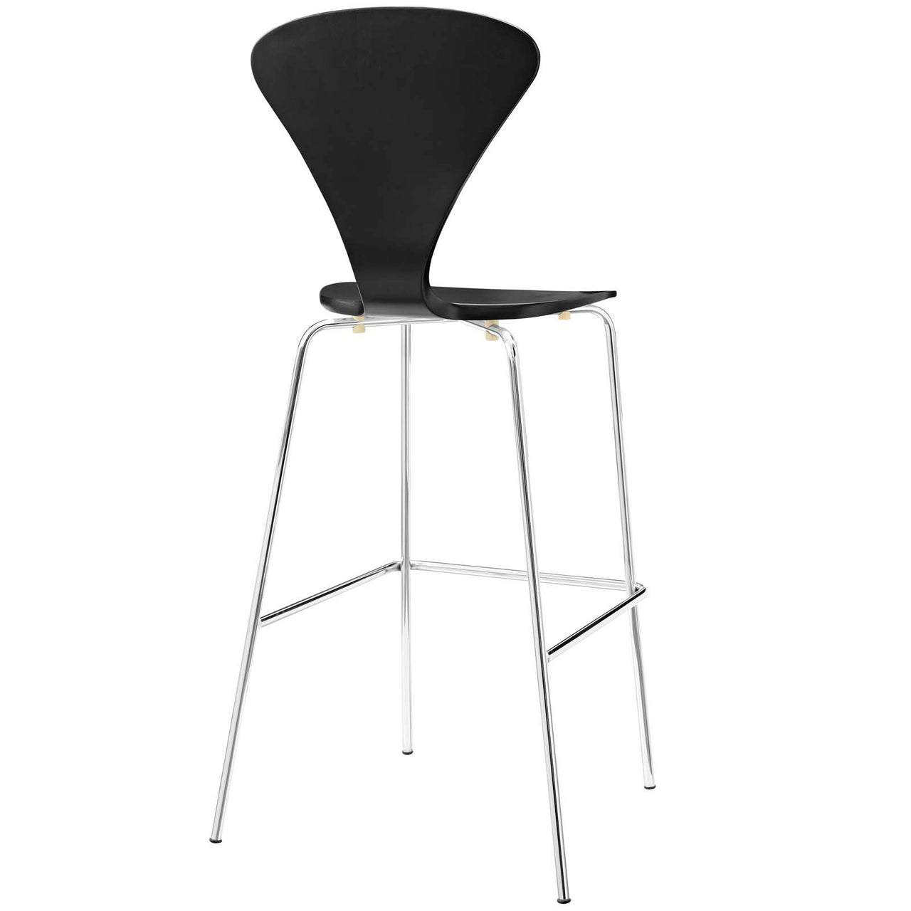 Condense Dining Bar Stool, Black