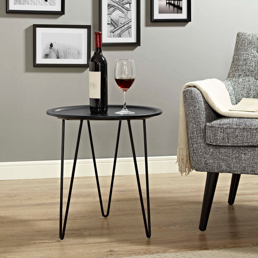 Miroux Side Table, Black