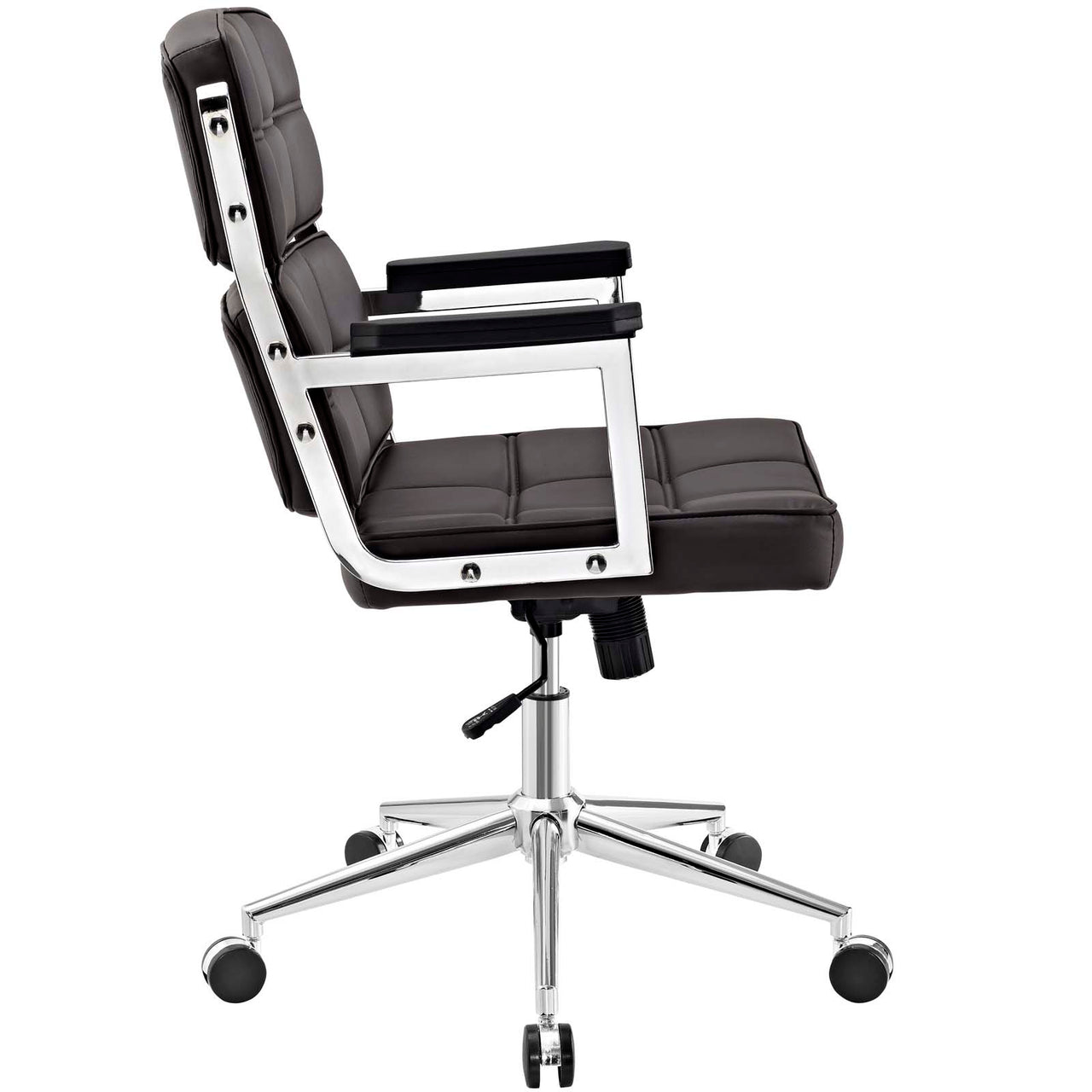Metropolitan Highback Eco-Leather Office Chair, Brown