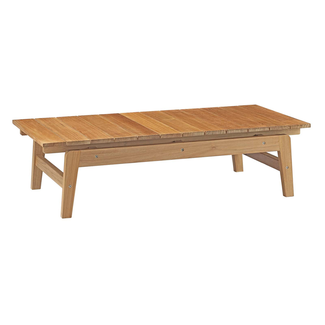 Brentford Alfresco Coffee Table, Natural Wood