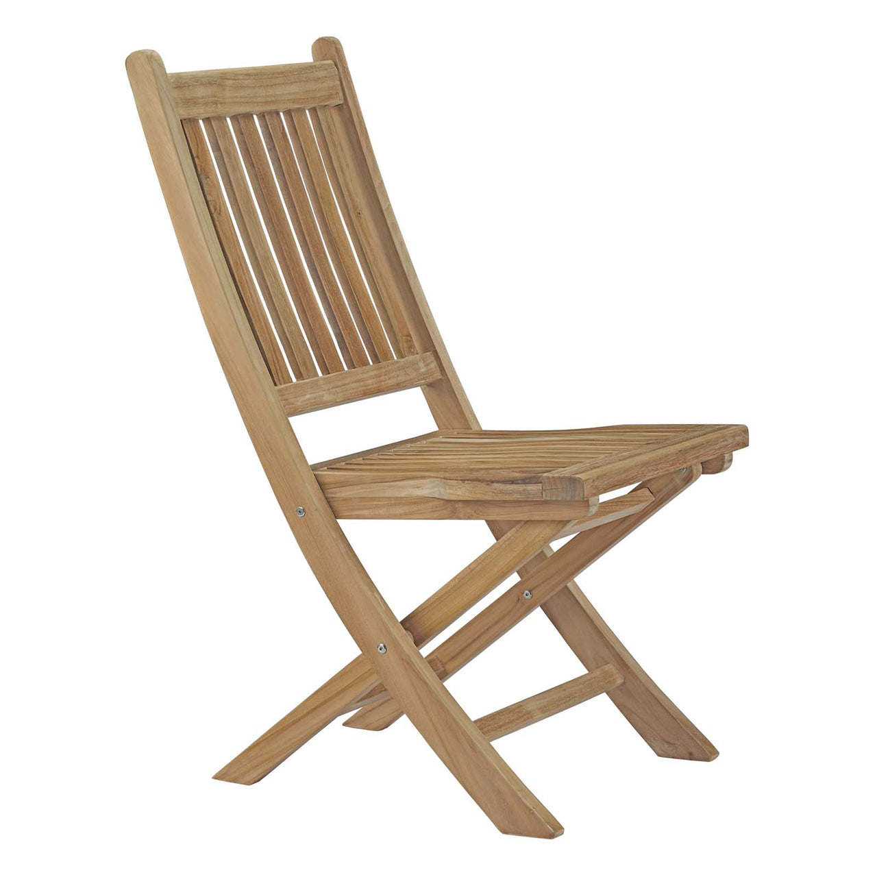 Shorehaven Alfresco Folding Chair, Natural Wood